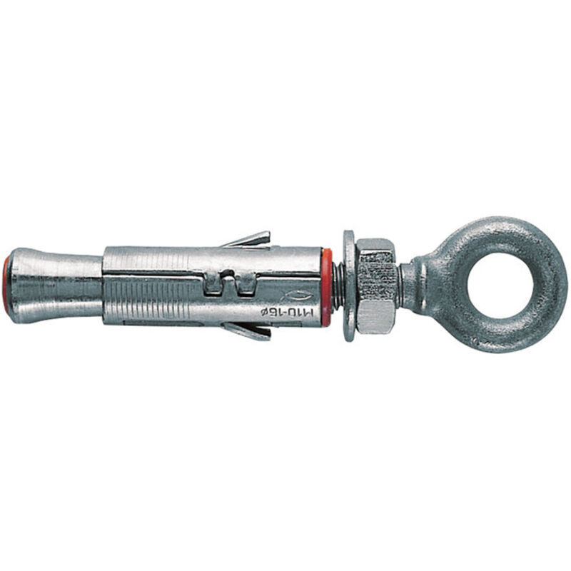 Fischer - Tassello in acciaio con occhiolo slm - slm 10 ma occhiolo foro occhio ø mm.12,5