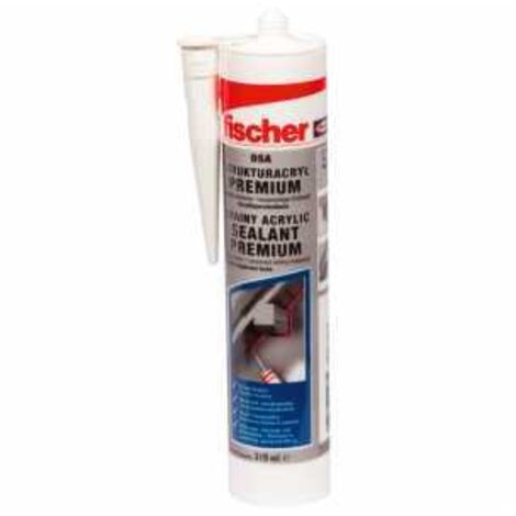 Fischer Strukturacryl Premium DSA 310ml weiß - 512185