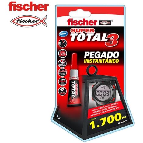 FISCHER Supertotal 3 Kleber – Einzeldosis-Blisterpackung 3 g 541728