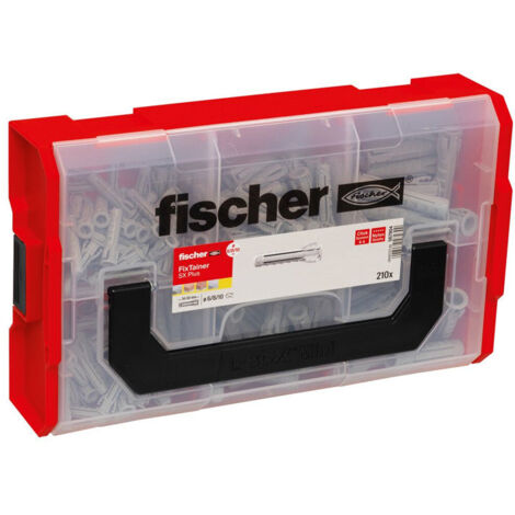 Fischer SX Plus Coffret de 210 chevilles transparentes