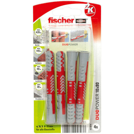 Taco Fisher Universal Sx10 Con Tope Balde 400 Tacos Fischer