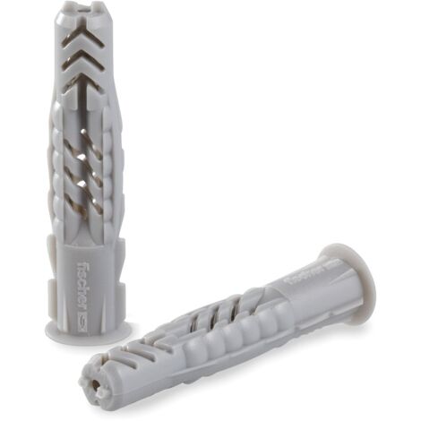 FISCHER tacos fischer ux- 5r 100ud , Tacos UX-5R.
- Tamaño: 5 x 30 mm.
- Tornillos de 3-4 mm.
- Caja de 100 unidades.
- Tacos universales adaptables en materiales sólidos, huecos o