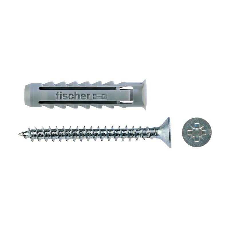 Fischer - Tassello in nylon con vite sx-s - ø