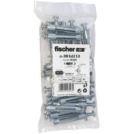 Fischer tasselli di fissaggio in metallo HM, 48043