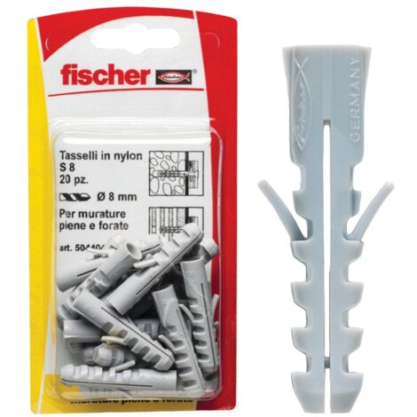 Fischer Tasselli S 8X40 K Pezzi 20 Bl