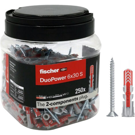 Fischer Duopower Nylon Tasselli Espansivi Klappdübel 5/6/8/10 - Foto 10