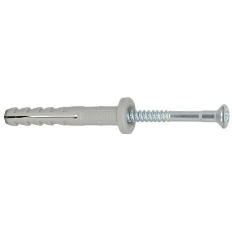 FISCHER TASSELLO N-F 8X80 VITE A CHIODO 100 PZ