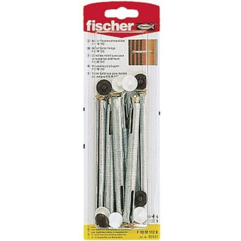 FISCHER, TASSELLO PER TELAIO FINESTRA F 10 M 112 K SB-KARTE, 88681