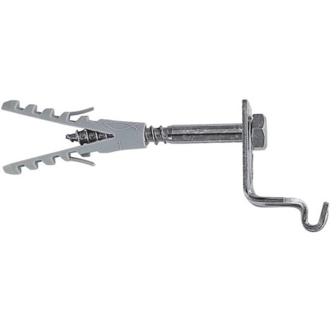 Fischer TF 2 Mensola per Piastra Radiante,per Radiatori Lamellari a Piastra e Radianti,1 pezzo per confezione, 501080