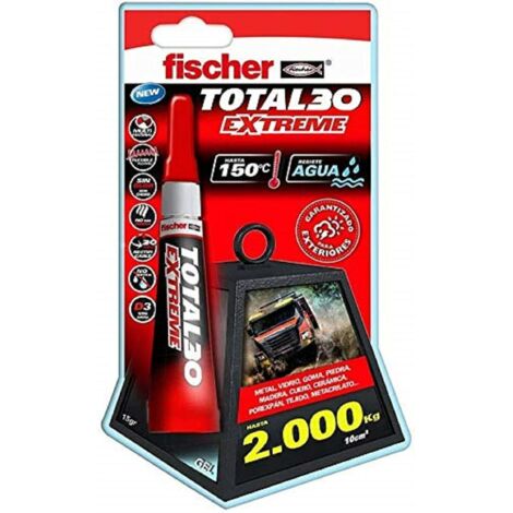 FISCHER Total 30 Extreme Adesivo - Blister di grande formato 15 g 541726