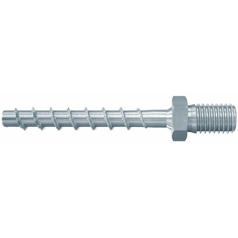 Fischer - UltraCut fbs ii 6x55 M10/21, Vite per Cemento per il Fissaggio di Binari, Profili in Metallo, Tubi in Calcestruzzo, 100 pezzi, Art. n.