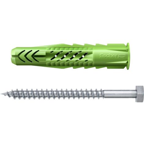 Fischer Universaldübel-Set UX green 10.0 x 60 mm - 4 Stück Dübel