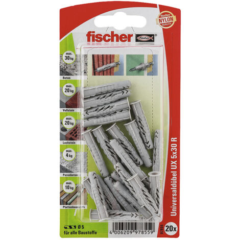 fischer Fisc Universaldübel UX 8x50 R K 10 077853 (077853)