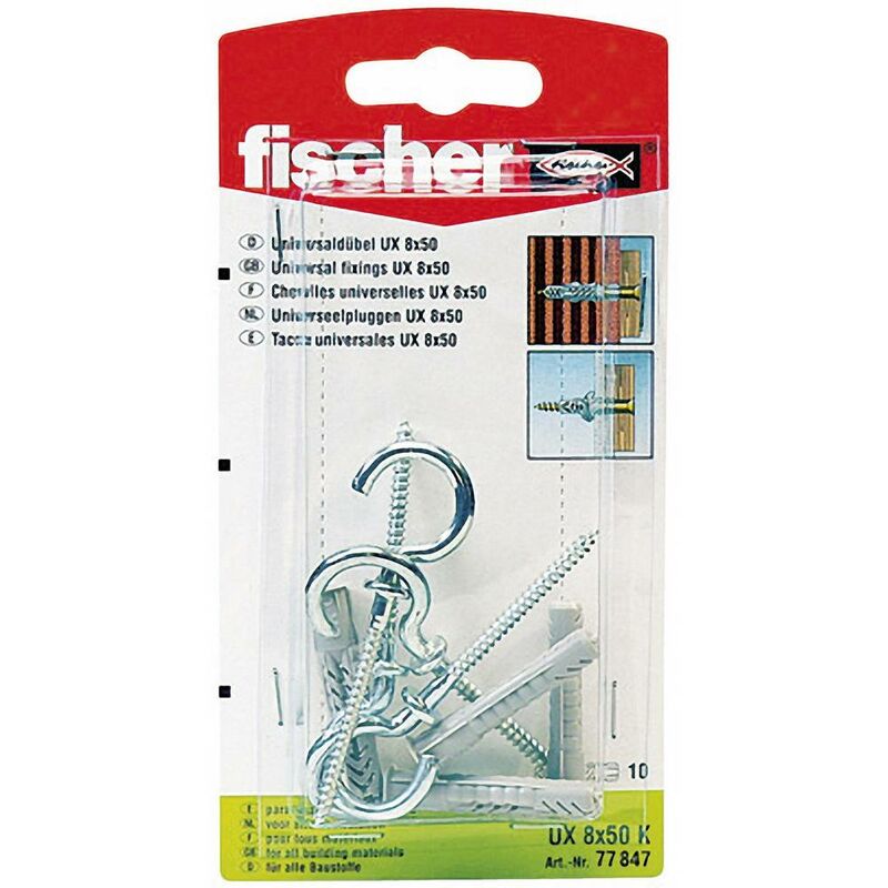 Ux 8 x 50 rh k Tassello universale 50 mm 8 mm