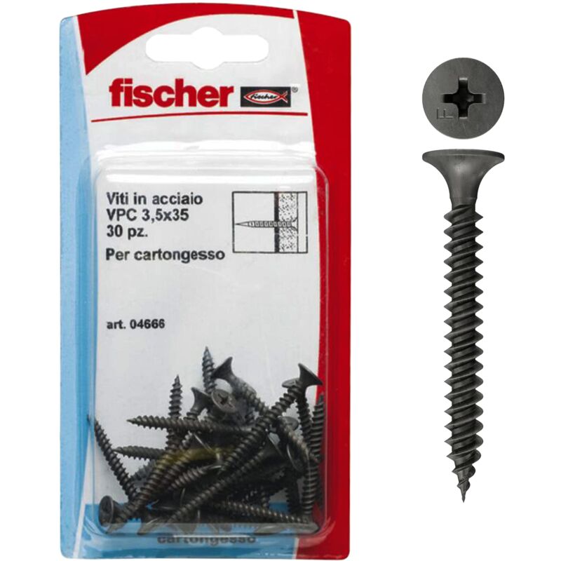 Viti Per Cartongesso Pz30 Vpc3,5x35k Blister