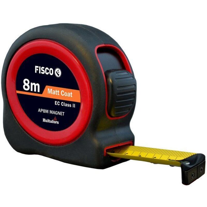 Tape Measure - FISCO - A1 PLUS Magnetic - 5m x 25mm - Black