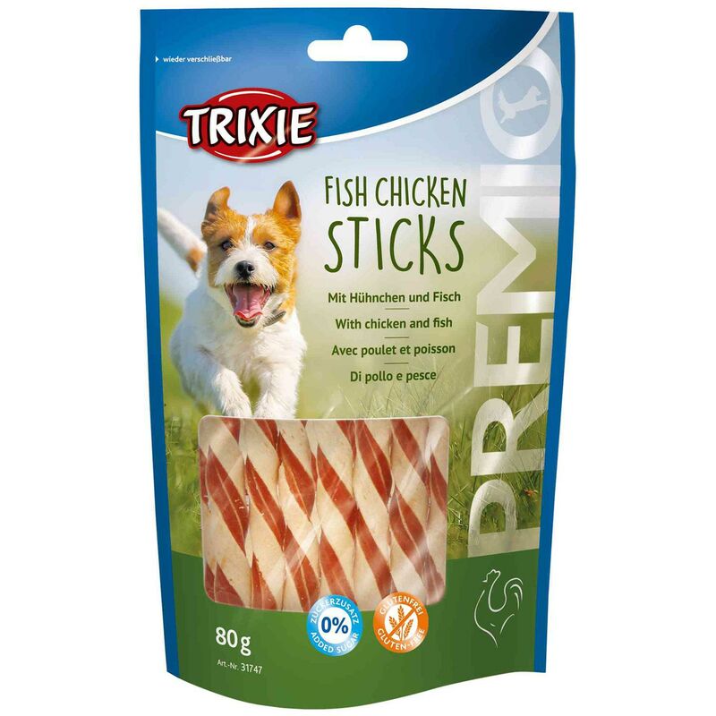 

Trixie Snack PREMIO Fish Chicken Sticks, 80 g
