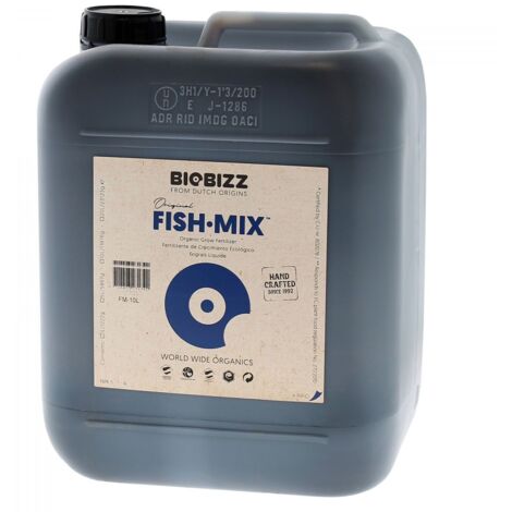 Fish Mix 10L - BioBizz, Engrais émulsion de poisson biologique