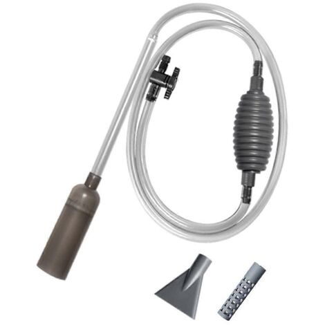 Fish Tank Water Changer with Filter Nozzle Handheld Cleaner-As Shown-