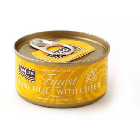 FISH4CATS Filetto pregiato MIX OF FLAVORS - cibo umido per gatti 18x70g
