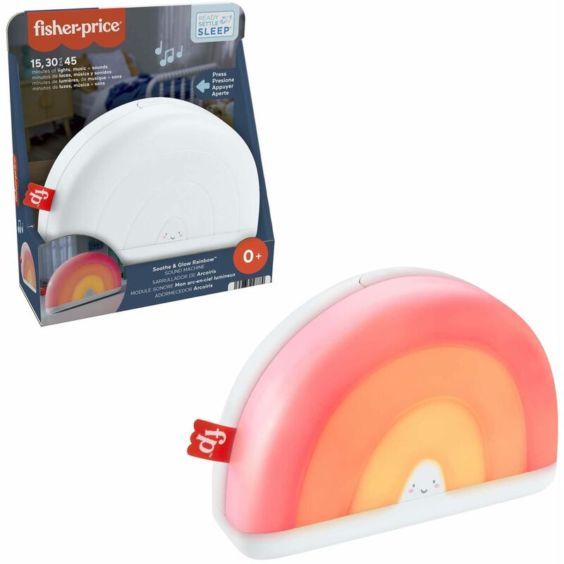 Image of Fisher Price Arcobaleno Dolce relax Luce per la notte musicale - Multicolor