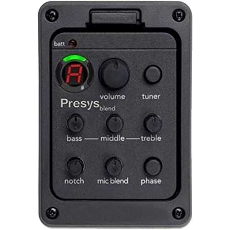 Fishman Presys + système de préampli intégré accordeur d'égalisation Micro piezo préamplis de Guitare Acoustique Accessoires de pièces de Guitare