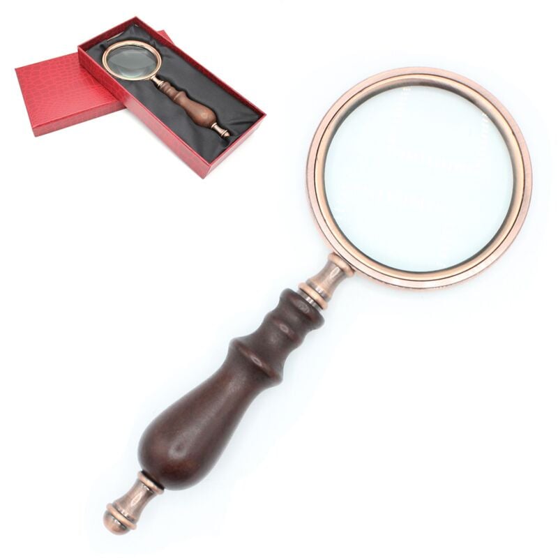 Loupe FISHTEC Vintage en Bois Massif