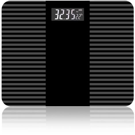 FISHTEC - Pèse-Personne Vocal Digital - Verre Trempé