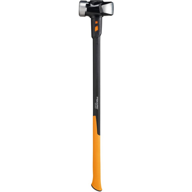 Mazza IsoCore l per affondare pali nel terreno o lavori di demolizione, Lunghezza: 92 cm, Peso: 4,76 kg, Nero/Arancione, 1020219 - Fiskars