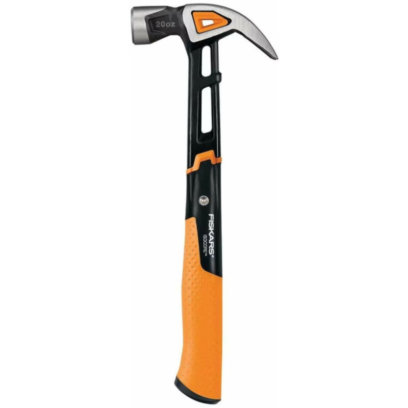Fiskars IsoCore Finishing Hammer L Curved 20oz/13.5