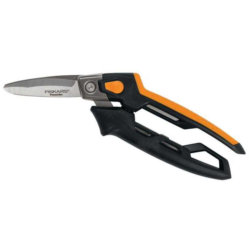 Fiskars - 1027206 PowerArc Heavy-Duty Utility Snips FSK1027206