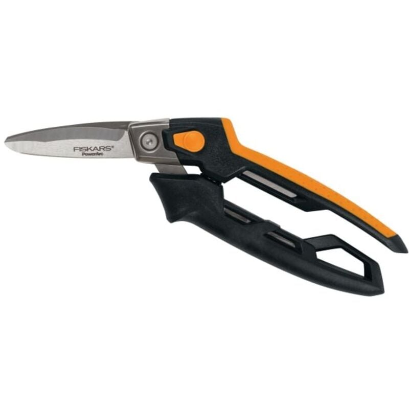 Fiskars - 1027206 PowerArc Heavy-Duty Utility Snips FSK1027206