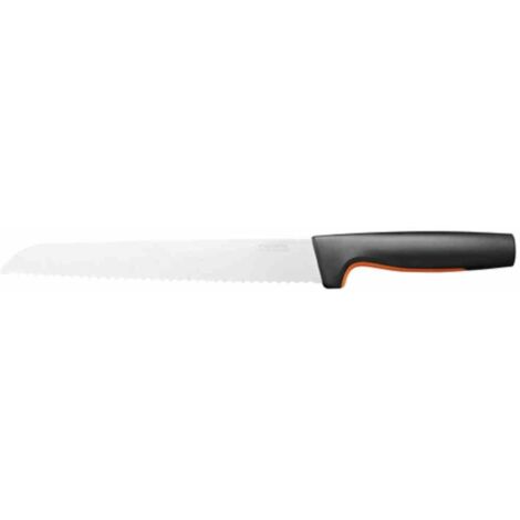 Fiskars 1057538  Brotmesser Schwarz Länge 342 mm