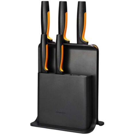 Fiskars 1057554 Blocco di coltelli Nero
