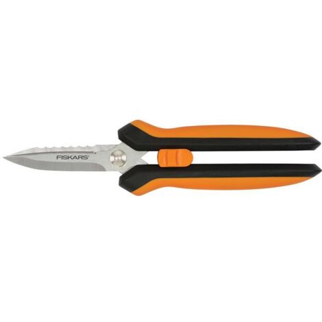 Fiskars 1063328 Solid SP320 Multi-Purpose Snips Pruners FSK1063328