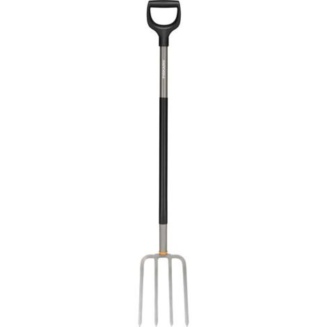 Fiskars 1070679 Ergonomic Garden Fork Grey FSK1070679