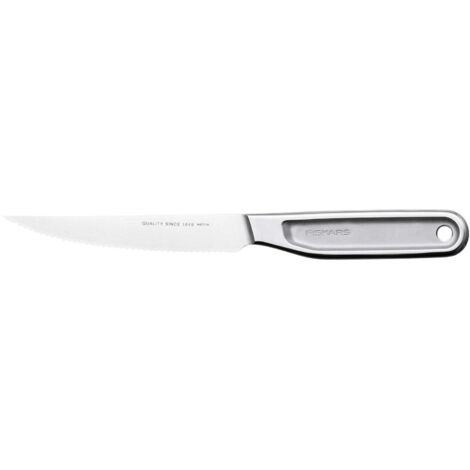 Fiskars All Steel couteau à tomates acier inoxydable 12 cm