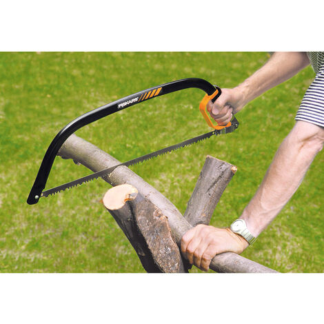 Fiskars Bügelsäge 21" | 24" inklusive Sägeblatt | für feuchtes Holz geeignet | Holzsäge "24""" FISKARS_124810