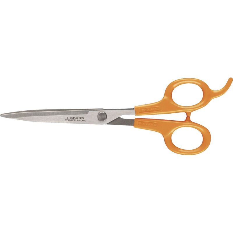 Fiskars - Ciseaux de coiffure, longueur 17 cm, orange 1003025