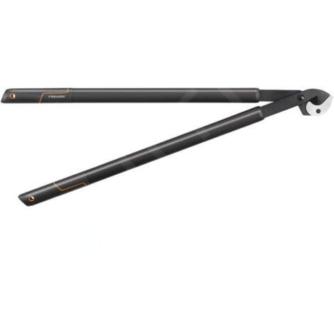 Fiskars – Coupe-branches enclume SingleStep 80 cm – Coupe jusqu'à 40 mm – Acier trempé anti-adhésif – Aluminium léger et résistant