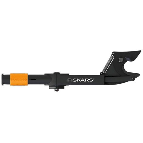 Fiskars – Coupe-branches télescopique 6m – Système enclume pour bois dur – Angle de coupe ajustable – PowerReel pour coupe sans effort
