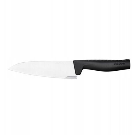 Fiskars Cuchillo de Chef Medium Hard Edge Negro 30,1 cm