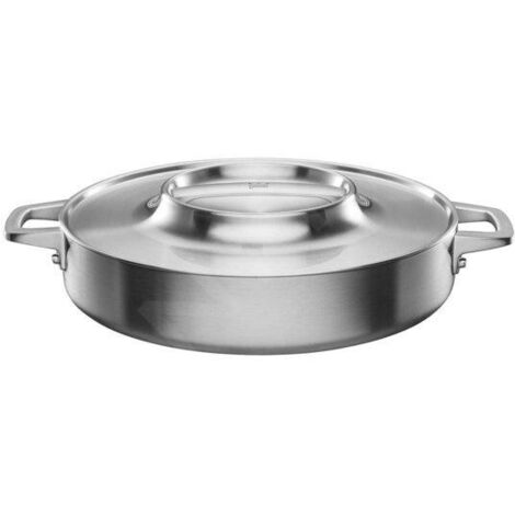 FISKARS Équipement de cuisine - Sauteuse avec couvercle, diamètre 28 cm 1067635