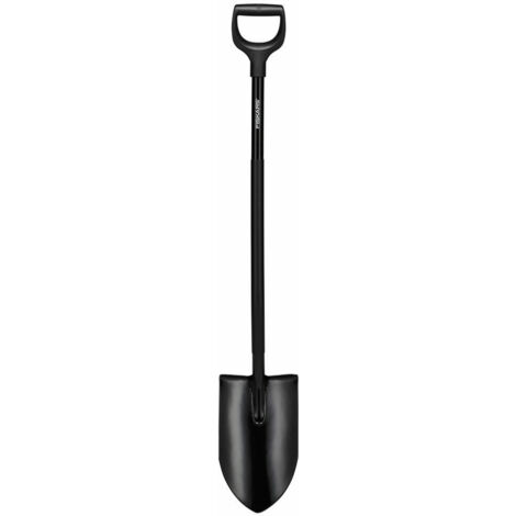 FISKARS Ergonomic Pro Gärtnerspaten spitz XL, schwarz - 1066707