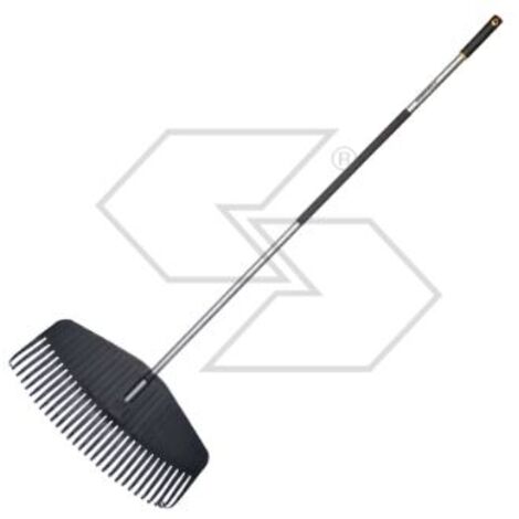 Fiskars Extra großer Rasenrechen mit Aluminiumstiel