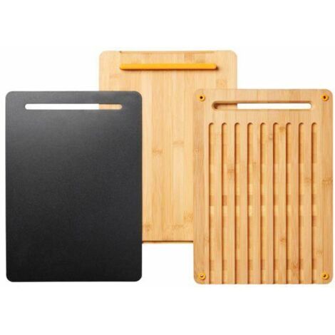 Fiskars - FunctionalForm Bamboo Cutting Boards - Set of 3