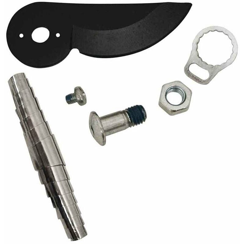 

Original Kit de cuchilla, muelle, tornillo, Tuerca y anilla de seguridad Para Tijeras Podaderas Pro P90, Negro, 1026278 - Fiskars