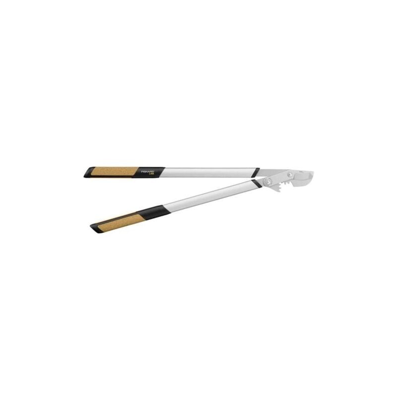 

Fiskars Podadera con cuchilla bypass Quantum para madera verde, Diámetro de corte: 5,5 cm, acero templado, Longitud: 80 cm, Negro/Naranja, L108,