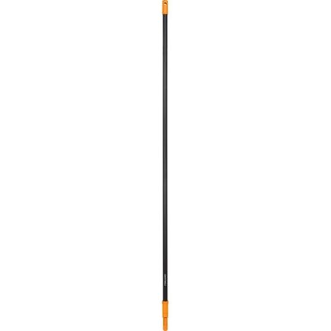 Fiskars – Poignée aluminium 160 cm – Manche léger 350 g – Compatible têtes râteau Solid™ – Pour travaux de jardinage précis