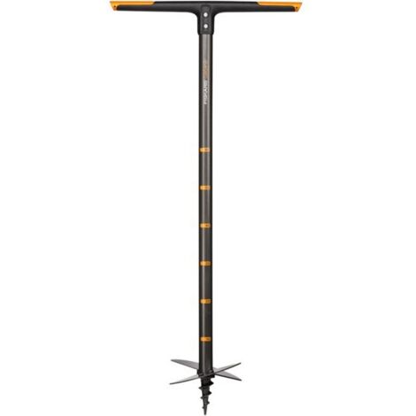 Fiskars QuikDrill L - Trivella manuale (L) QuikDrill per giardinaggio, diametro 20 cm